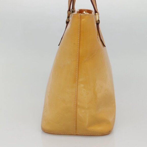 LOUIS VUITTON Monogram Vernis Houston Hand Bag Beige - Picture 5 of 15